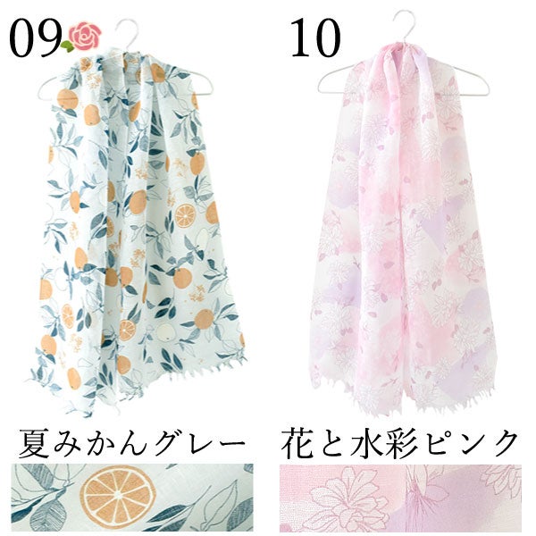 選べる国産麻のストールギフト 母の日 プレゼント 実用的 花 ギフト ストール スカーフ ファッション おしゃれ オシャレ かわいい 可愛い レディース 薄手 花束 UVカット 麻 リネン シルク 絹 送料無料 スイーツ お菓子 洋菓子 ギフトセット おいもや