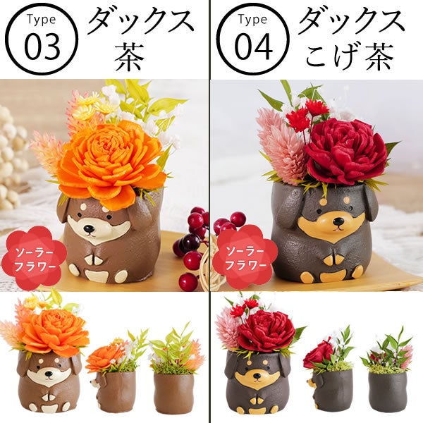 選べる犬ミニポットプリザ＆お芋どら焼き | おいもや