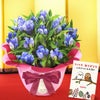 りんどう 5号 敬老の日 プレゼント ギフト 花 りんどう 竜胆 リンドウ 生花 花鉢 孫 秋 送料無料 メッセージカード おいもや